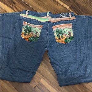 Western jeans/riding jeans